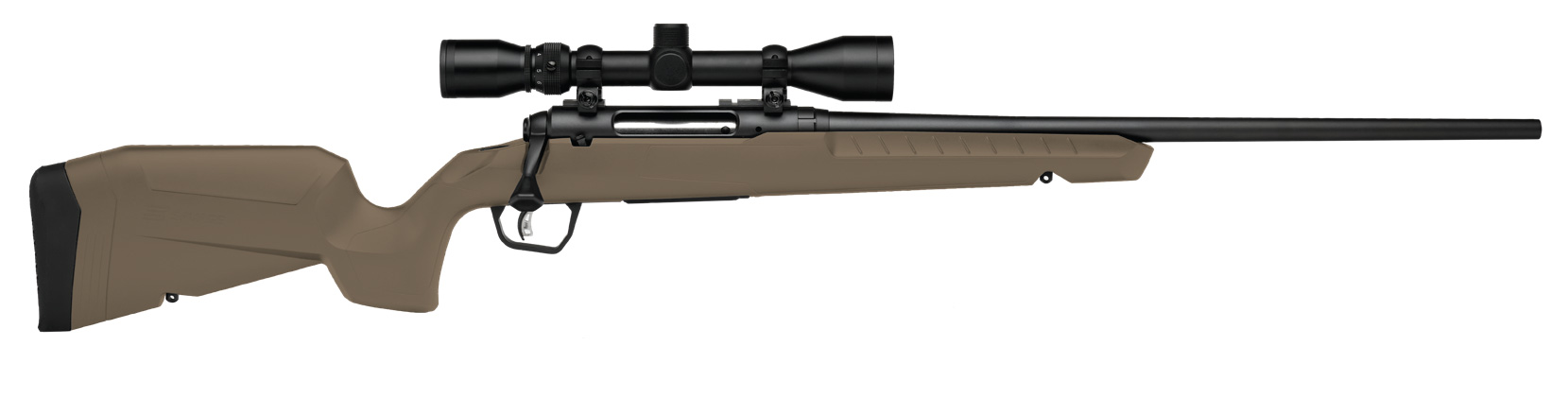 SAVAGE ARMS AXIS 2 25-06 BL/FDE 22" PKG