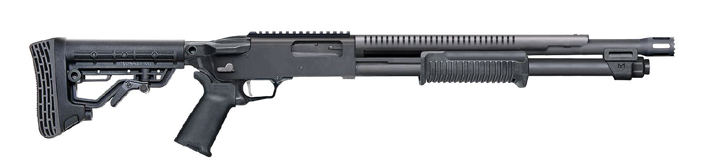 MOSSBERG 590R 12/18.5 6+1 BREACHER