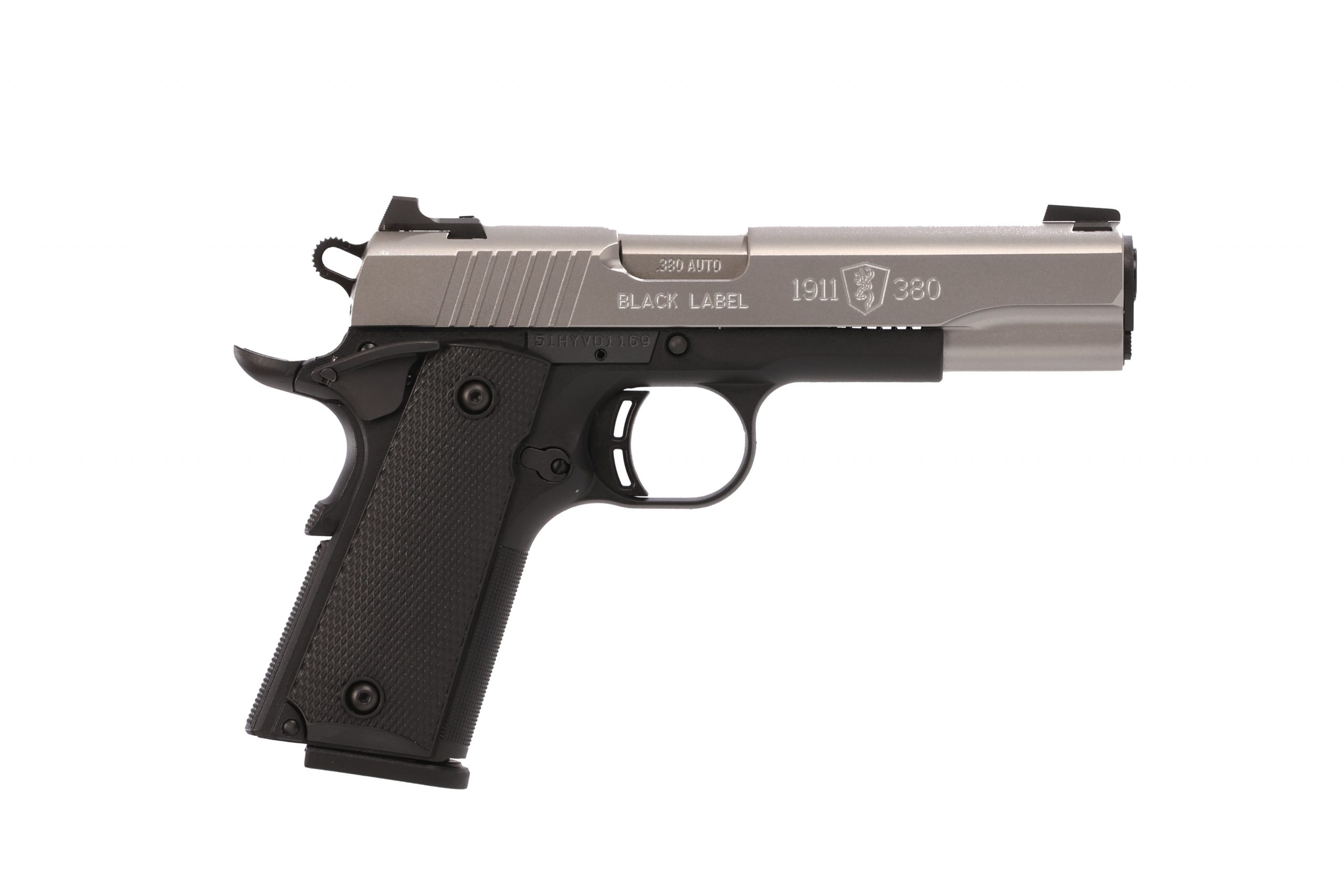 BROWNING 1911-380 380ACP SS 4.25" #