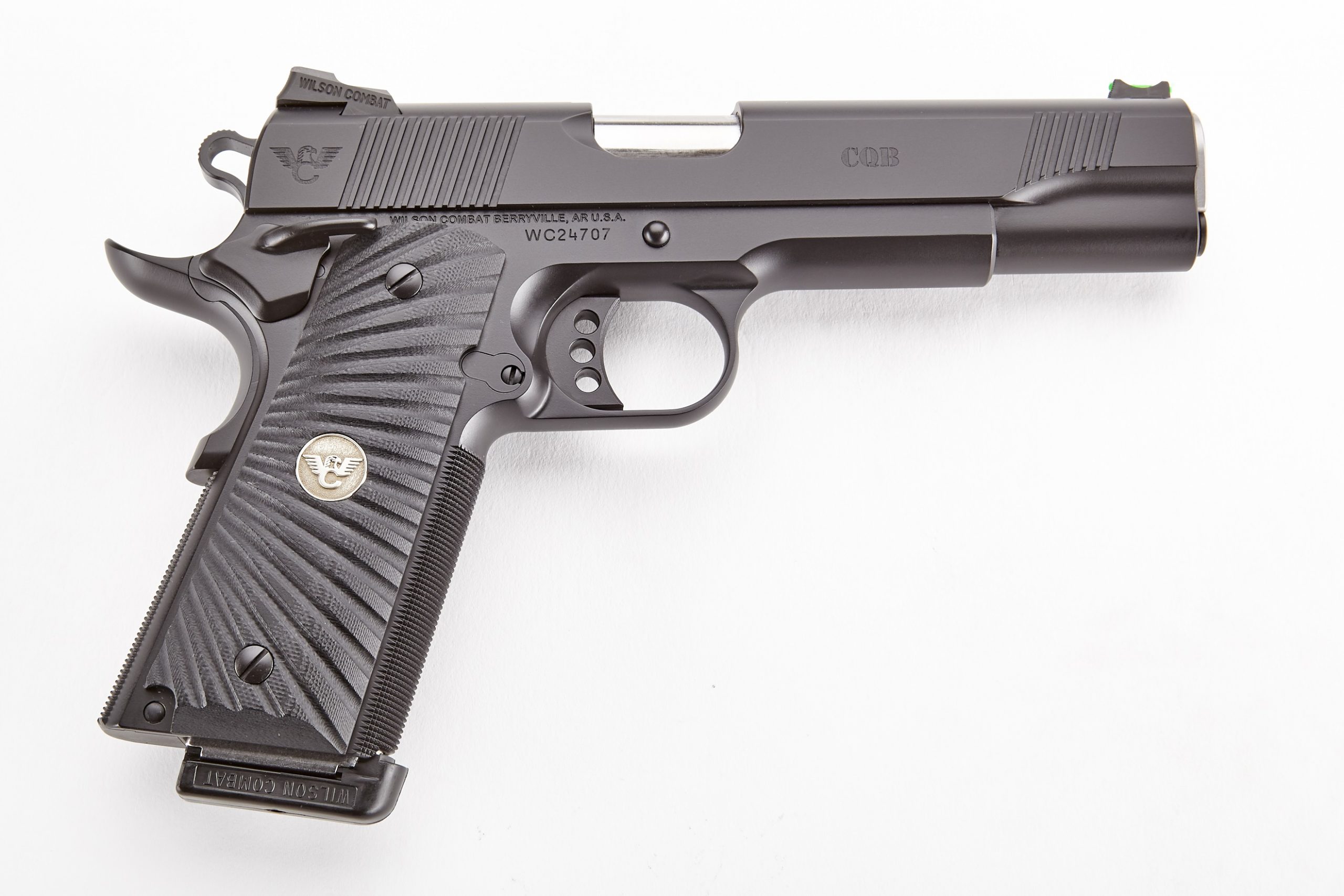 WILSON COMBAT CQB 45ACP 5" 8+1 BLK AMBI