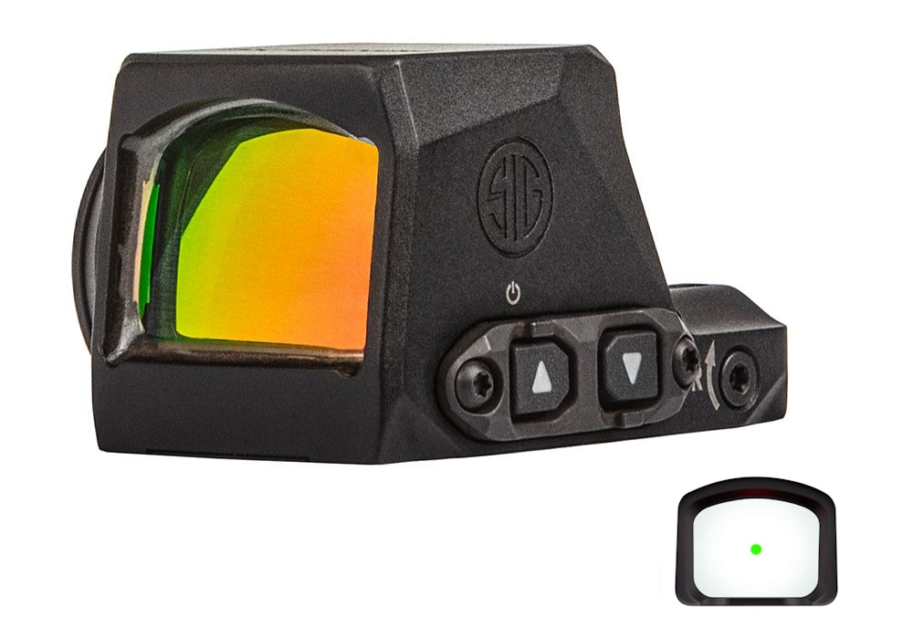 SIG SAUER ROMEO-X 6MOA GREEN DOT BLACK