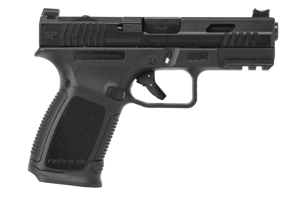 GFORCE ARMS RPX3C9 9MM 4" BLK SLIDE 15+1