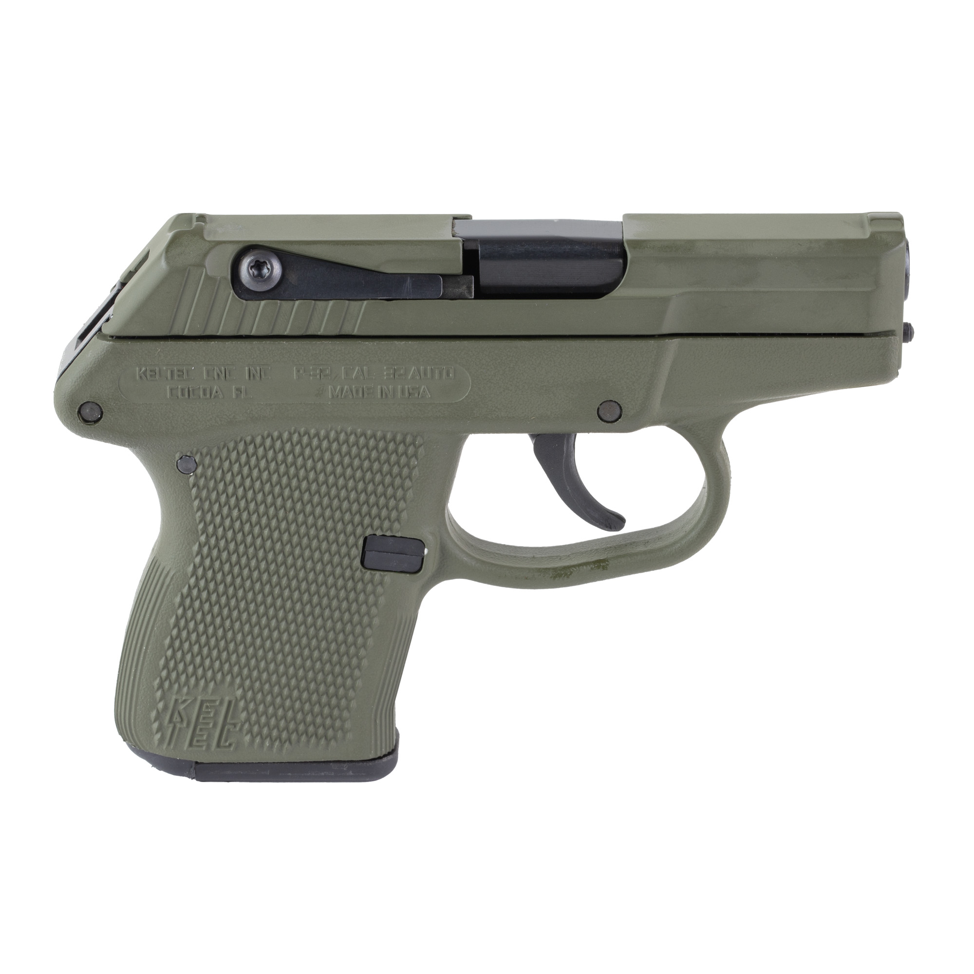 KELTEC P-32 32ACP 7+1 GRN/GRN POLY