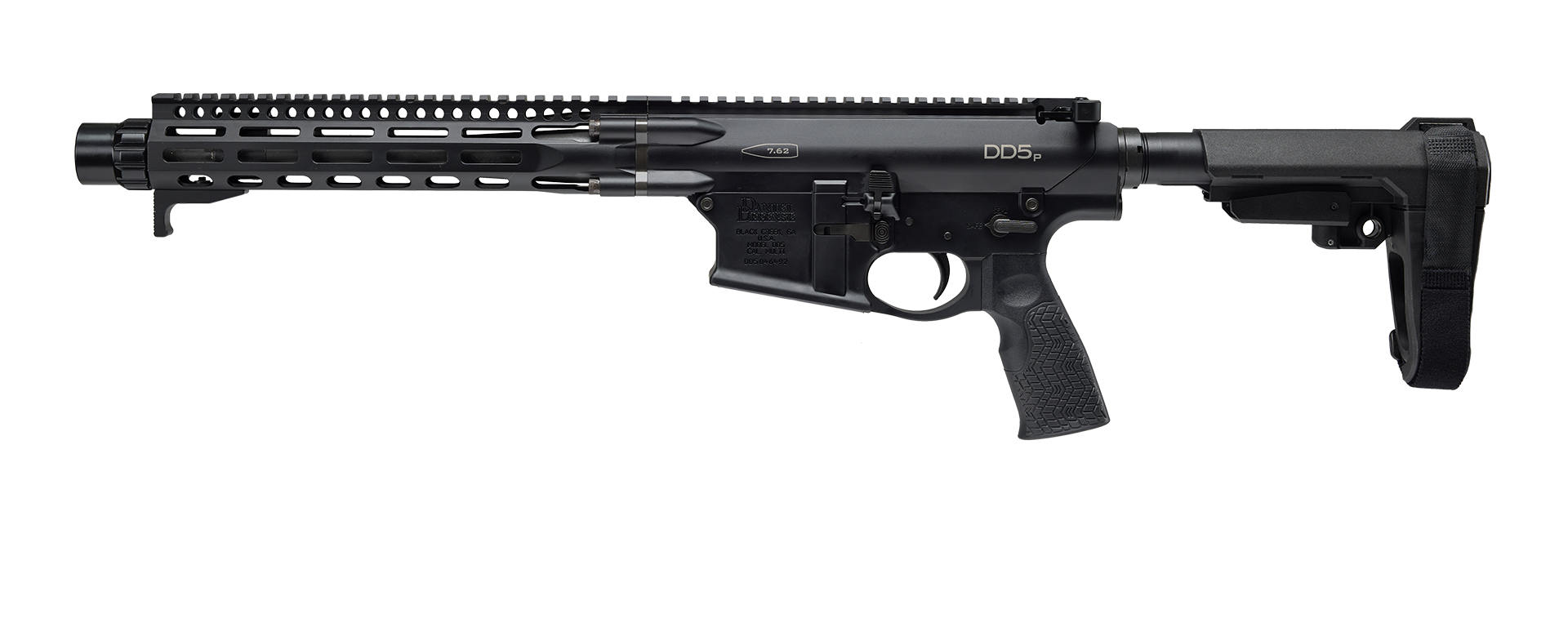 DANIEL DEFENSE DD5 PIST 308WIN 12.5" BLK NM