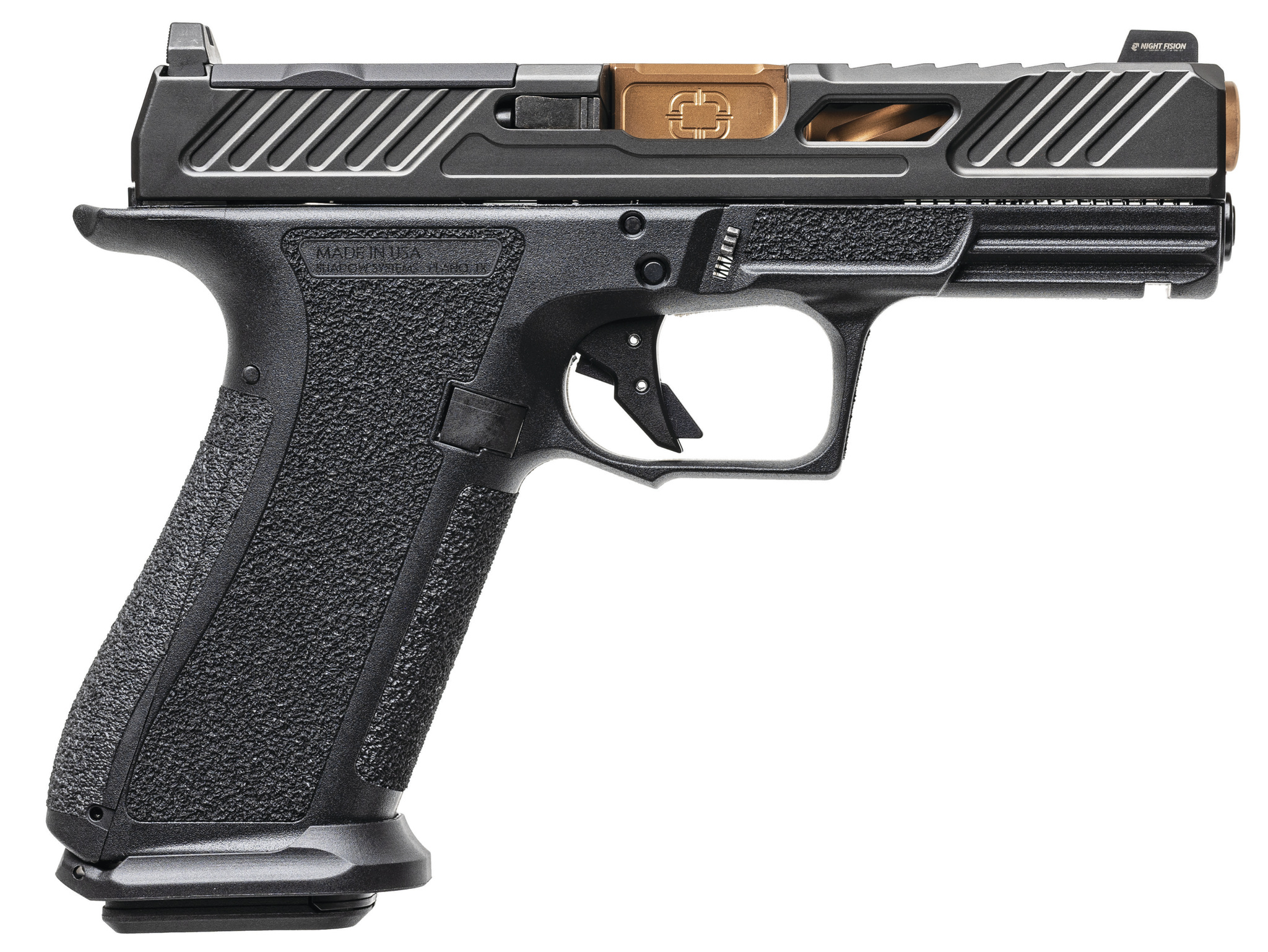 SHADOW SYSTEMS XR920 ELITE 9MM BK/BZ OR BLEM